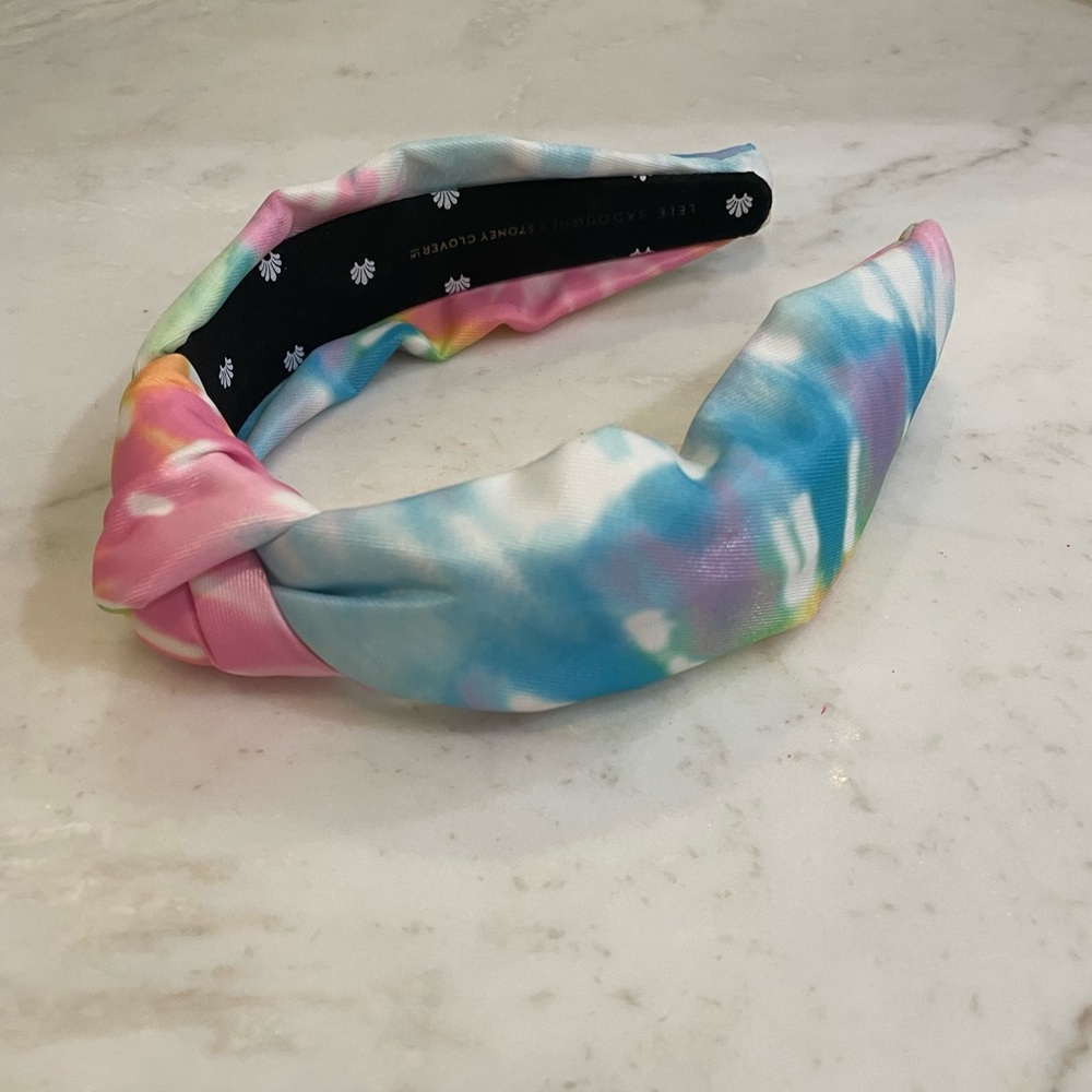 Stoney Clover x Lele Sadoughi tie dye women’s headband